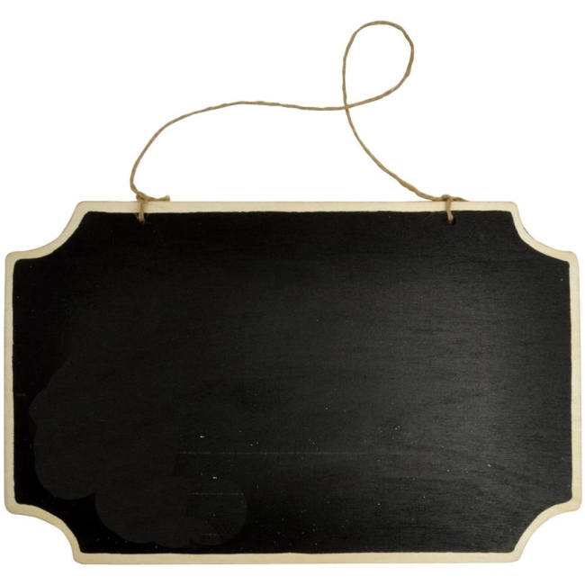 Kaisercraft Kreidetafel Lucky Dip Chalkboard Sign Plate