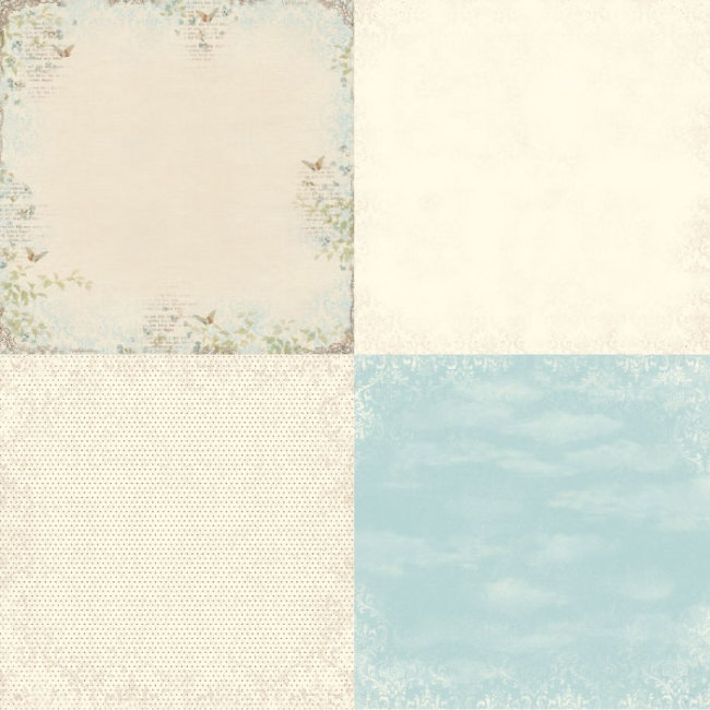 Pion Design Papier Fairytale of Spring Poem of spring 12x12"