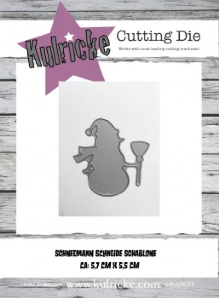 Kulricke Stanzschablone Schneemann