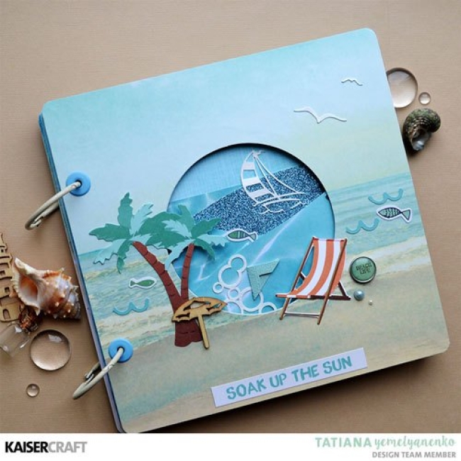 Kaisercraft Papier Summer Splash Sunkissed 12x12"