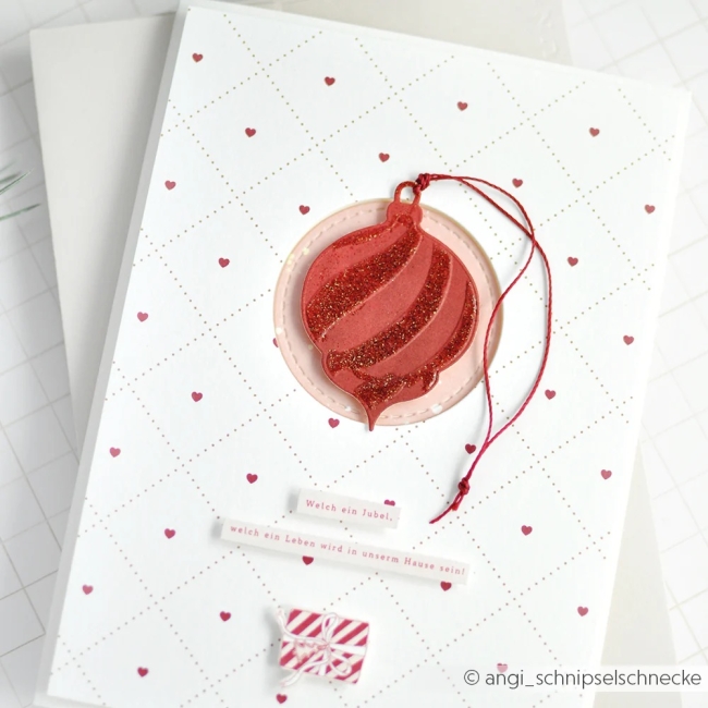 Alexandra Renke Cut & Emboss Folder Festtagskugeln PRE-ORDER Lieferbar ab 14.10.2025