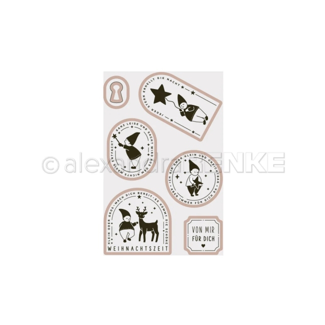 Alexandra Renke Cut & Emboss Folder Wichtelgrüsse PRE-ORDER Lieferbar ab 14.10.2025