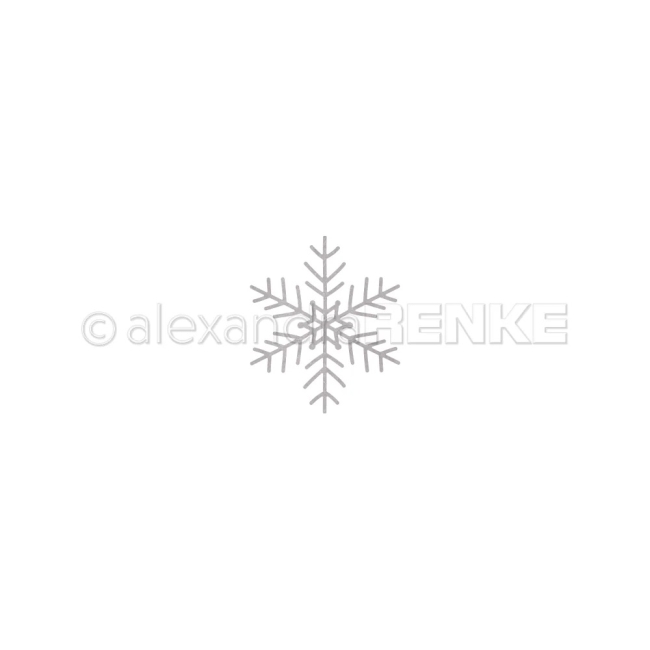 Alexandra Renke Stanzform Grosse Schneeflocke-2 8.0x8.0cm PRE-ORDER Lieferbar ab 14.10.2025