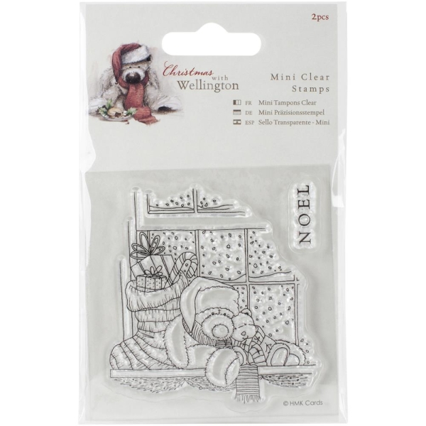 Docrafts - Wellington Christmas Mini Clear Stamp Window