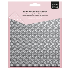 Vaessen Creative Prägeschablone Stechpalmenblätter 15x15cm PRE-ORDER Lieferbar ab 04.09.2025