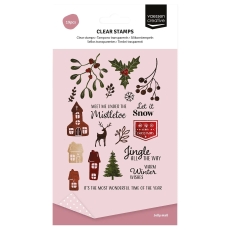 Vaessen Creative Clearstempel Mistletoe PRE-ORDER Lieferbar ab 14.10.2025