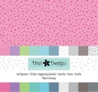 Dini Design Papierset Sterne-Streifen 6x6"