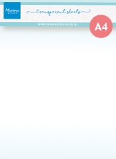 Marianne Design Transparent Sheets Folien A4 5 Bogen