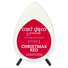 Find It Trading Card Deco Essentials Stempelkissen Weihnachtsrot Dye Ink