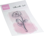 Marianne Design Clearstempel Poppy Flower Silhouette Art