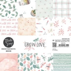 ModaScrap Papierpack Grow with love 6x6"
