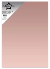 Paper Favourites Spiegelkarton Mirror Card Matt Burnished Rose A4 250gsm 5 Bogen