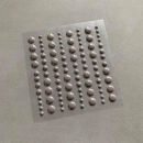Simple and Basic Klebeperlen Warmes Grau Adhesive Enamel Dots