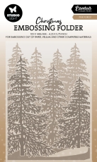Studio Light Prägeschablone Pinienwald Pine Forest Christmas Essentials 10.5x14.8cm
