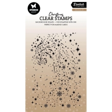 Studio Light Clearstempel Snow Swirl Background Essentials