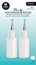 Studio Light Applikator Fläschchen Glue Applicator Bottles fine Tip